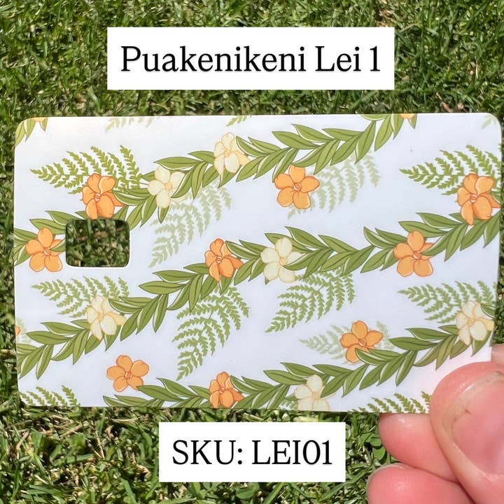 Shelloha Treasures - Wholesale Phone & Laptop Stickers - Card Skins - Hawaiian Lei Patterns