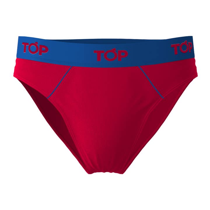 TOP - Wholesale Underwear - Men's - Men Brief 100% Cotton - Pack of 5 Colors10