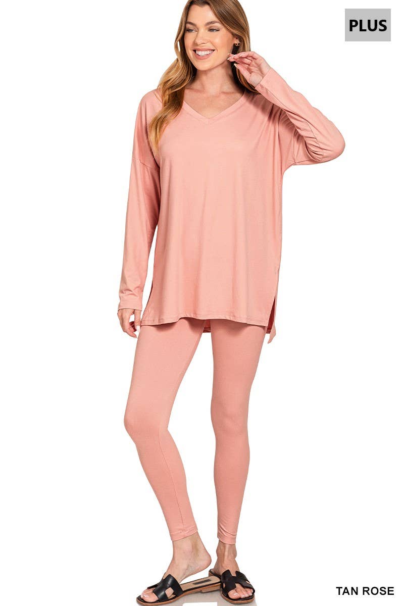 42POPS - Vente Ensemble de vêtements d'intérieur – femme - ".._ Ensemble de détente en microfibre Plus70