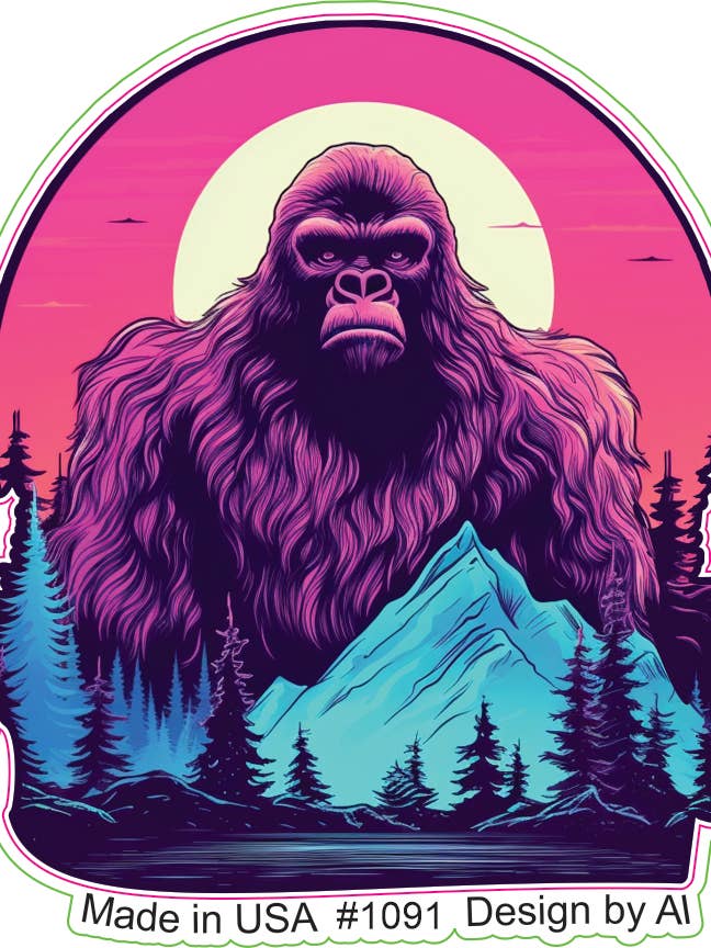 Autocollant Twilight Yeti Trek pour la vente par Big monkey