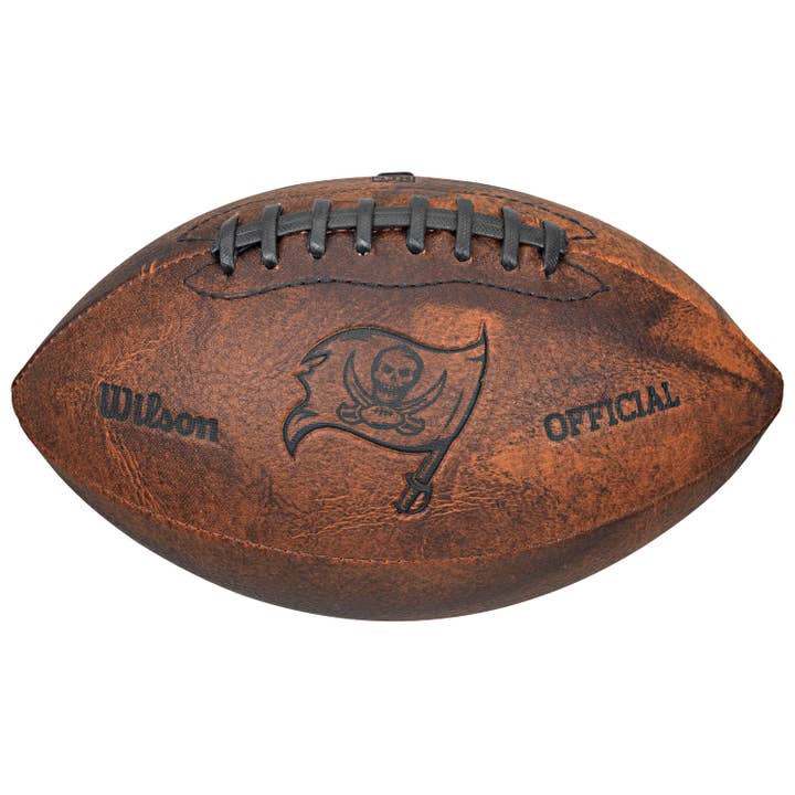 NFL Tampa Bay Buccaneers 9" Vintage Mini Football for wholesale by Gulf Coast Sales
