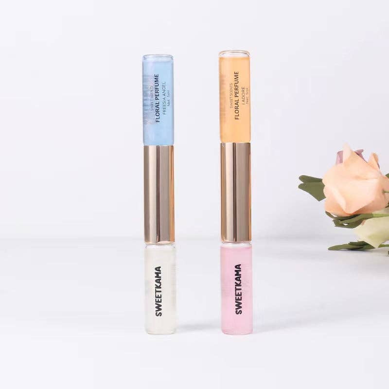 Sweetkama - Wholesale Roll-On Fragrance - 2 in 1 Double Head Ball Bearing Long Lasting Perfumes D675