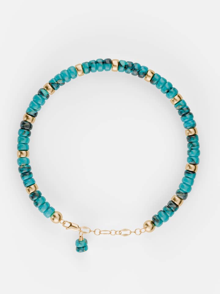 Turquoise Bracelet for wholesale by Arcadia | Handmade Stone Jewelry