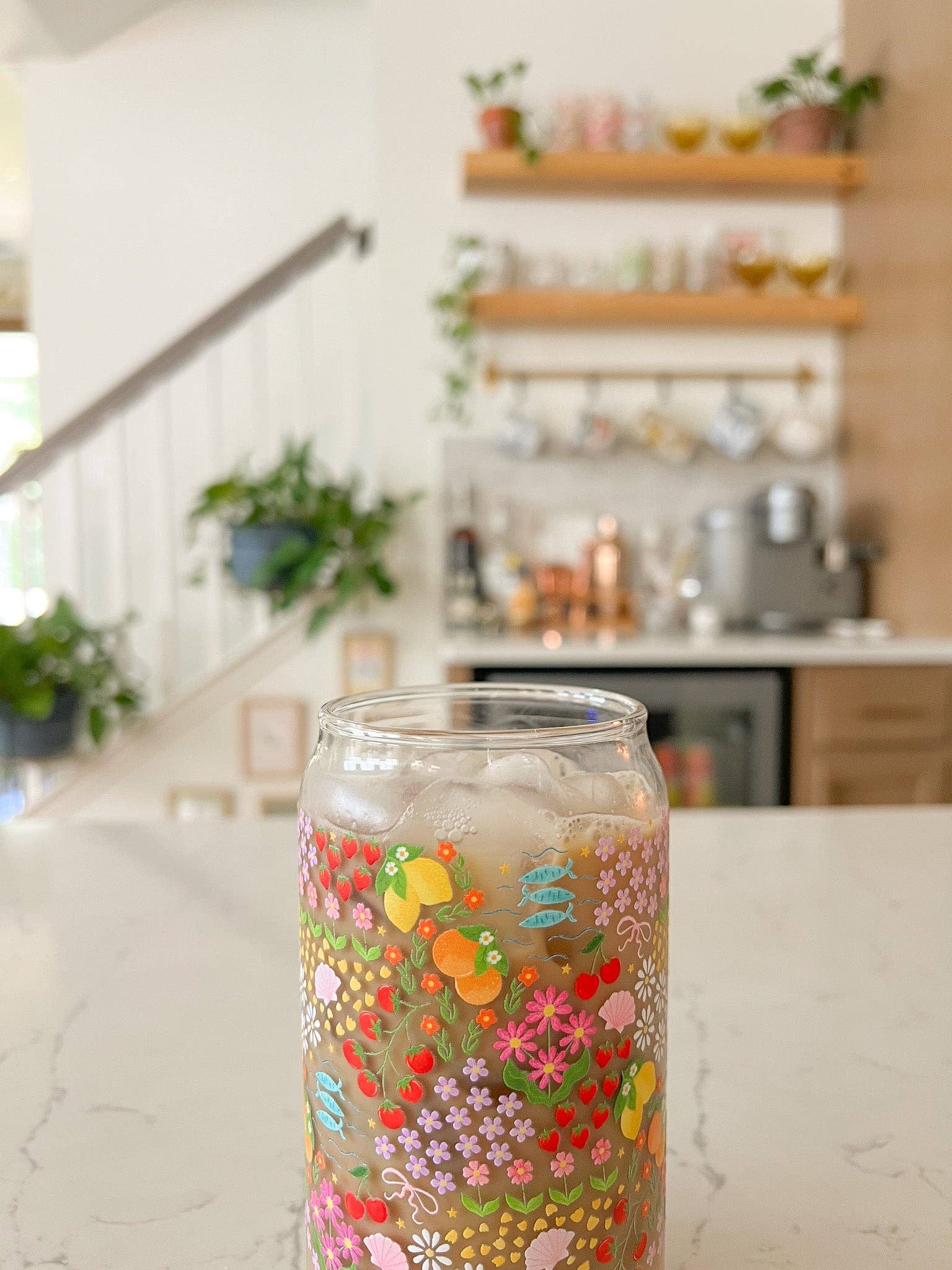 Hart and Flora Shop - Wholesale Drinking Glass/Cup - 16oz Dolce Vita Glass2