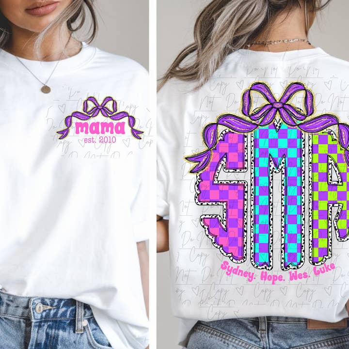 Funky Monogram for wholesale by Simply Havik