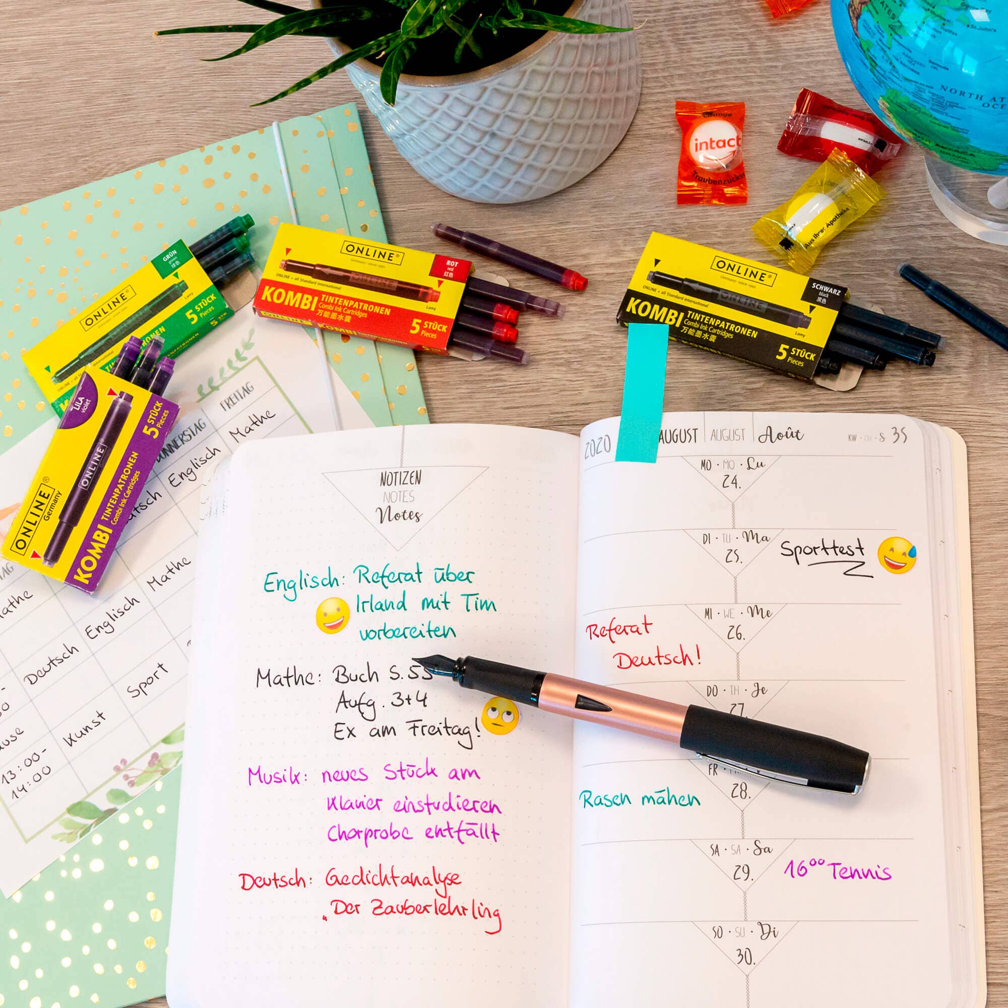 ONLINE Schreibgeräte GmbH - Wholesale Pen - ONLINE colorful combination ink cartridges (60 boxes)2