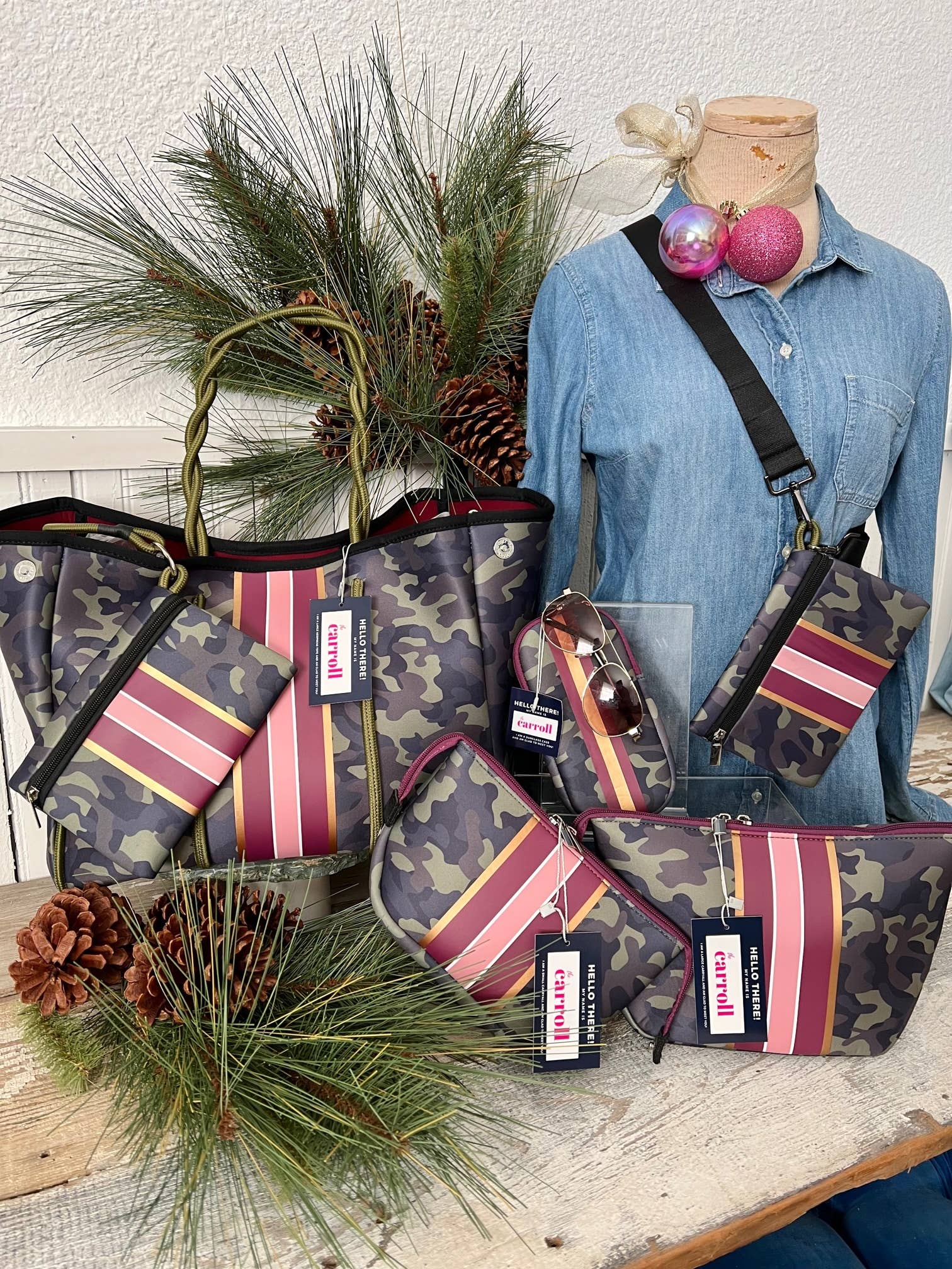 TAYLOR GRAY - Wholesale Makeup/Cosmetic Bag - The Carroll Small Neoprene Makeup Bag | shoptaylorgray5