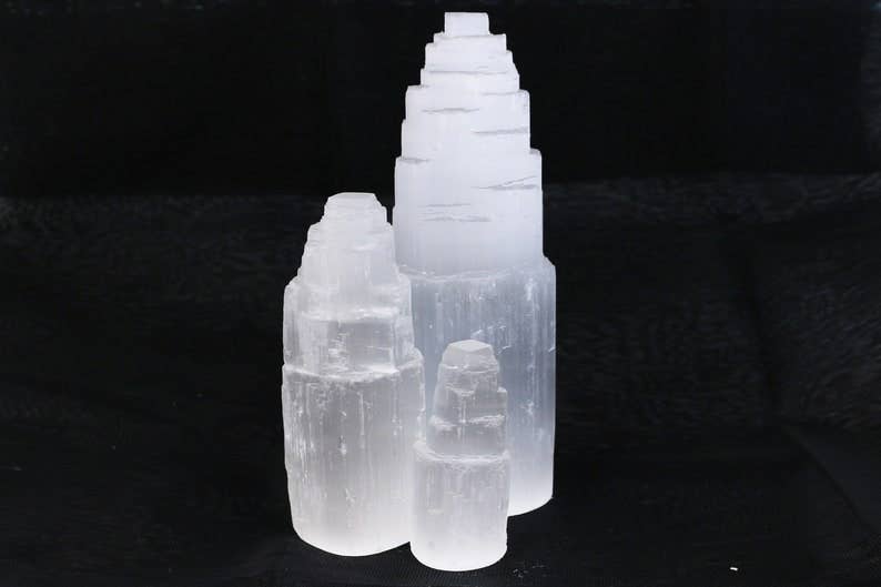 Designs by Deekay Inc. - Wholesale Spiritual Stone/Crystal - Selenite Crystal Iceberg (2.5 in.)1