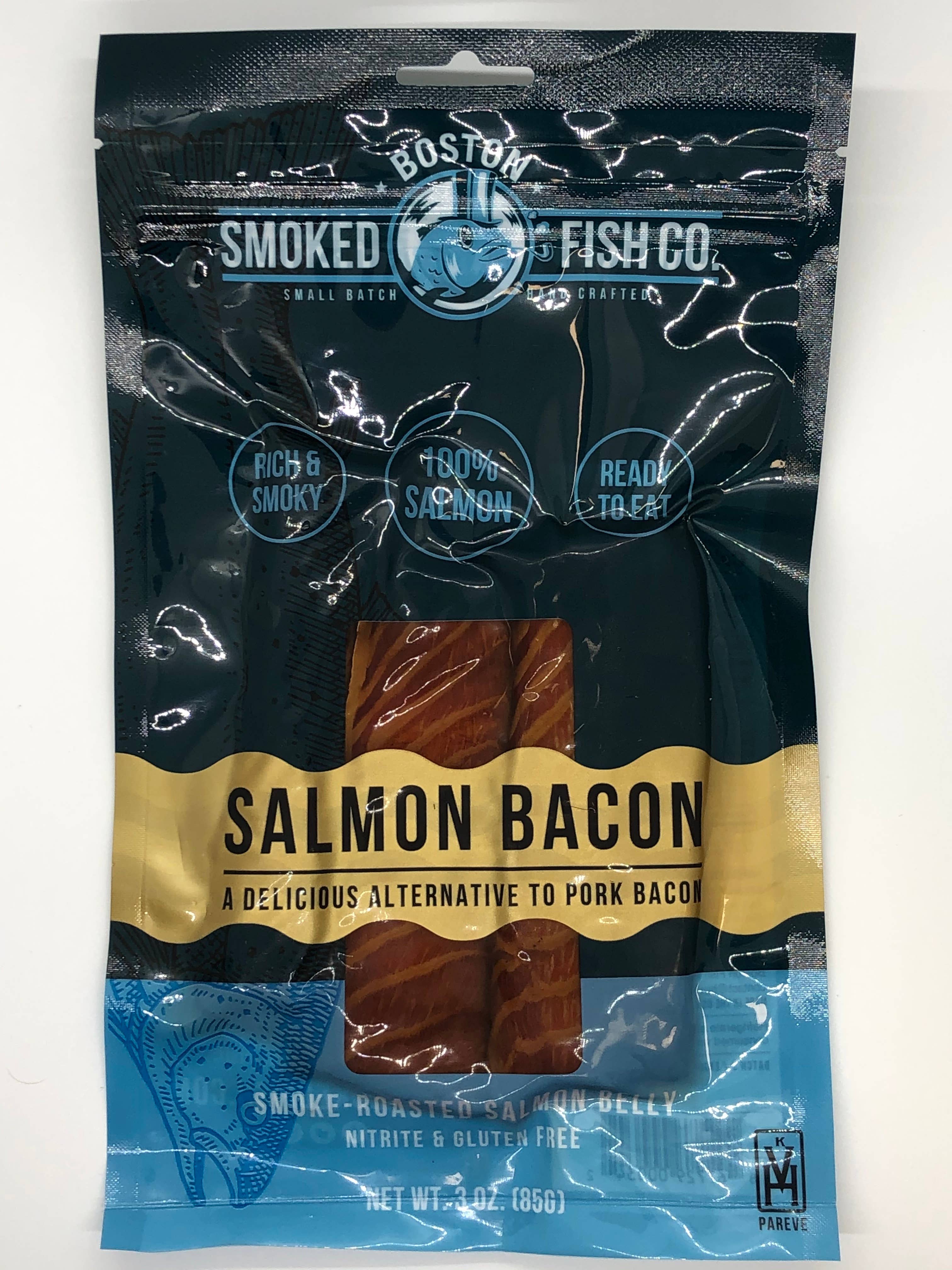 Boston Smoked Fish - Wholesale Fish/Seafood - Salmon Bacon1
