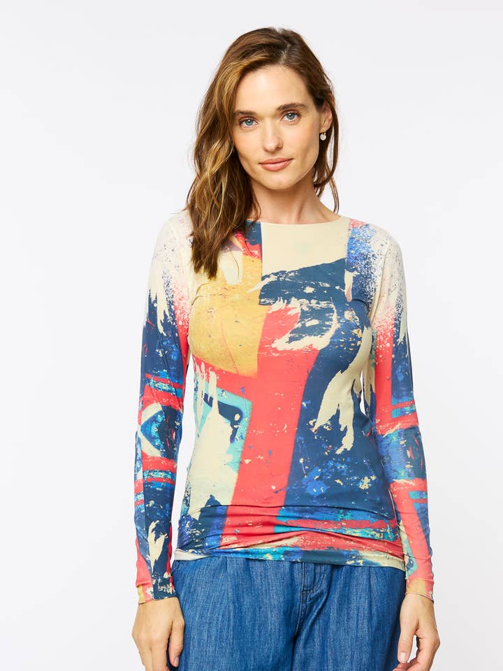 Revolution Raw Edge Second Skin Top for wholesale by AMB Designs