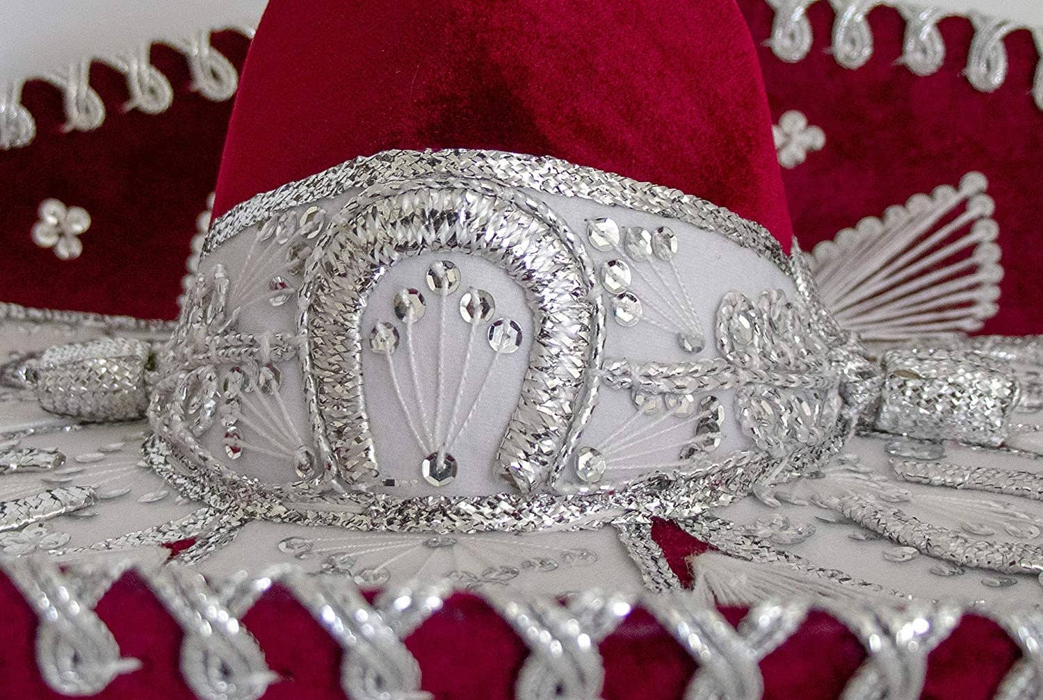FESTMEX - Vente Chapeau de cowboy – femme - Chapeau Sombrero Mariachi Charro mexicain authentique pour adulte, chapeau mexicain haut de gamme pour fêtes costumées, 5 mai, 16 septembre6