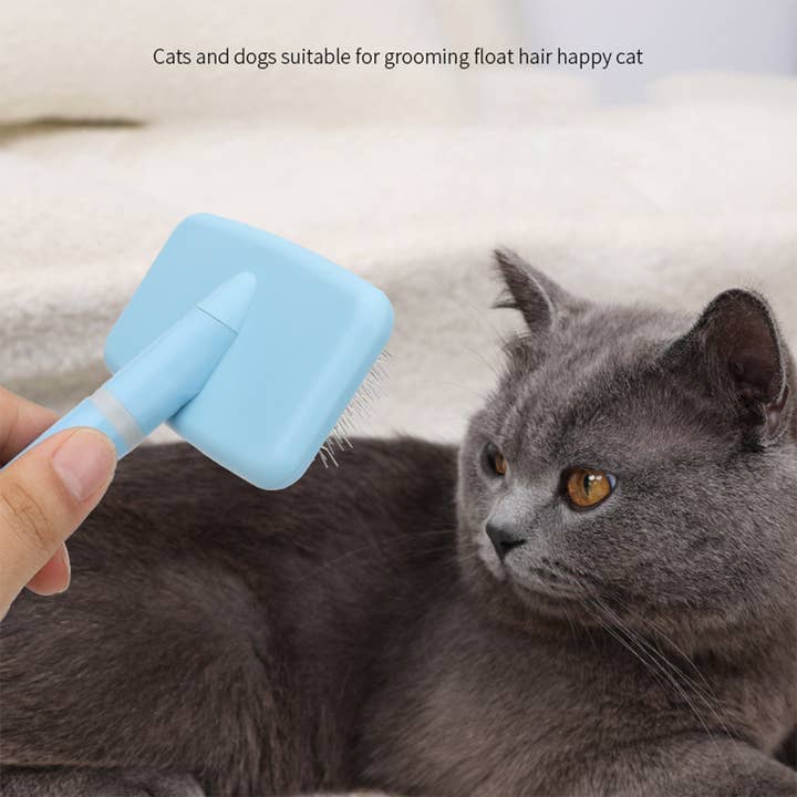 DOUBLJU - Wholesale Pet Brush - Cat/Dog - PET COMB DETANGLING AND LOOSE HAIR REMOVAL COMB_CWMM7110