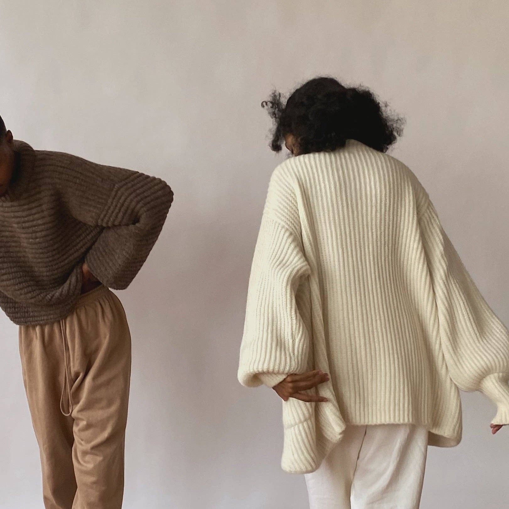 Na Nin - Wholesale Jas - Dames - Gebreide alpacajas van Dylan19