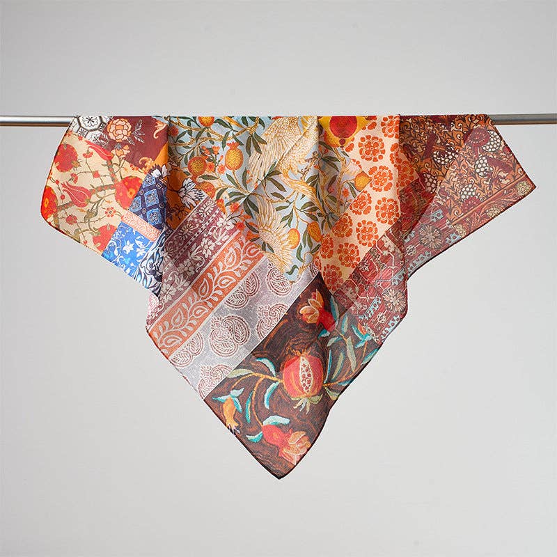 Marayn - Vendita all'ingrosso Sciarpa - Donna - Sciarpa in Misto Seta Leggera Primavera Estate Versatile7