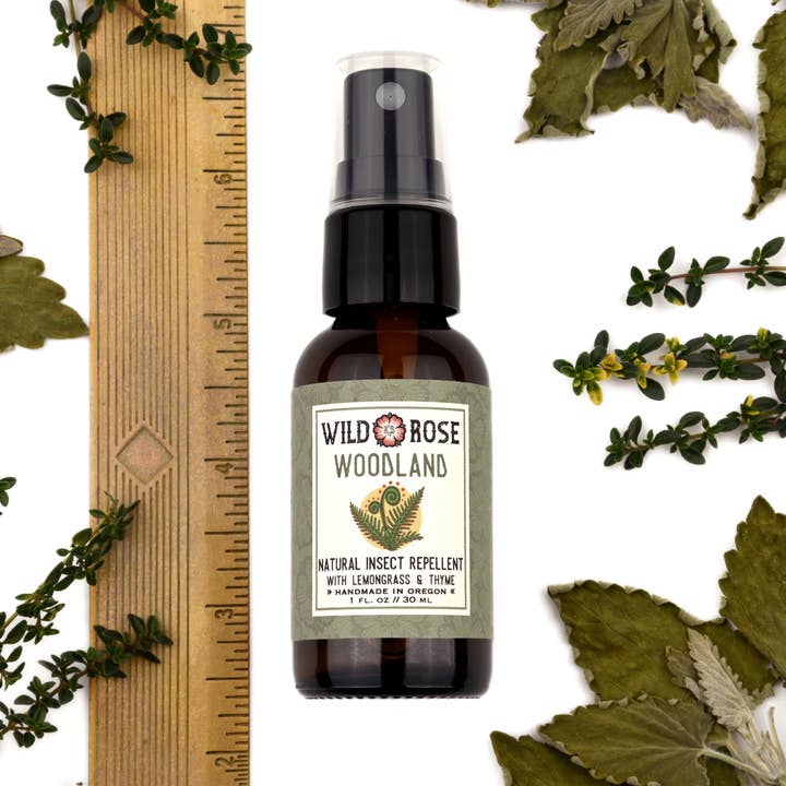 Wild Rose Herbs - Wholesale Insect Repellent - Woodland Natural Insect Repellent - 1oz