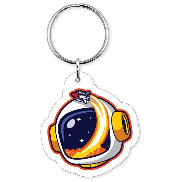 Morris Magnets - Wholesale Keychain - Unisex - Keychain - Astronaut Shuttle Helmet1