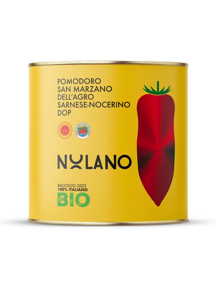 San Marzano DOP Tomatoes 100% Italian Organic 3kg for wholesale by Nolano