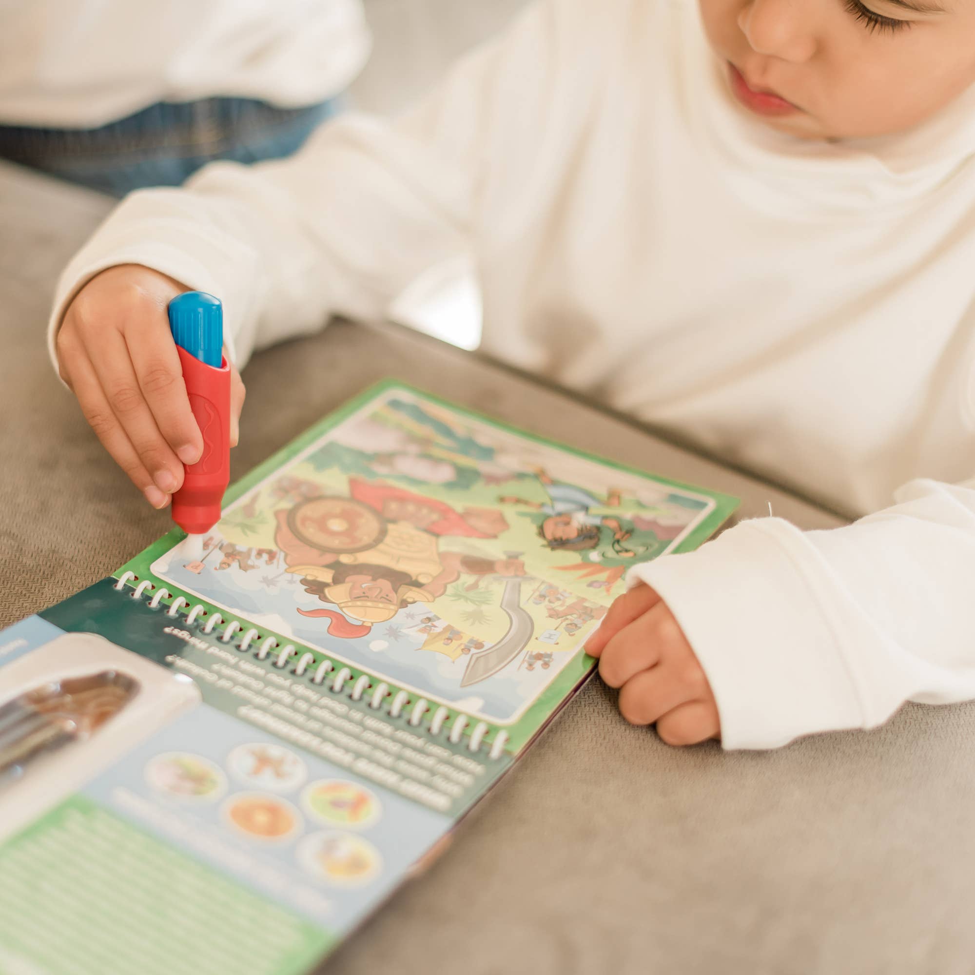 KangaToys - Wholesale Baby & Toddler Book (0-2) - Old Testament #2 Aqua Brush Activity Book, Reusable Travel Activity13