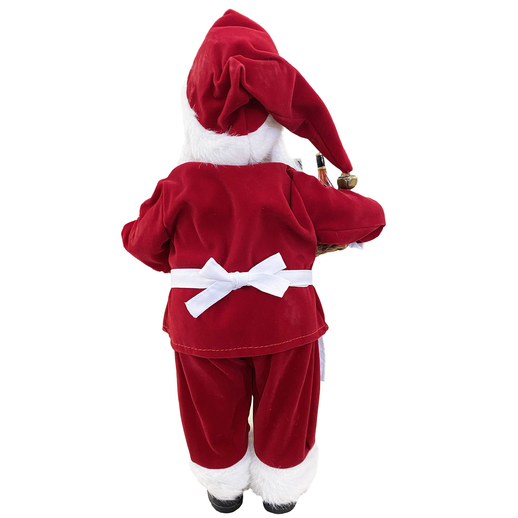 Santa’s Workshop Inc. - Wholesale Christmas Decoration - 15" Wine Christmas Claus3