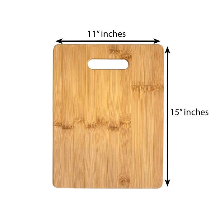 home mart goods - Wholesale Cutting Board - 15"x11 Kitchen Chopping Organic Bamboo Cutting Board