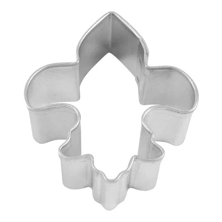 Mini Fleur De Lis Cookie Cutter (1.5") for wholesale by R&M International