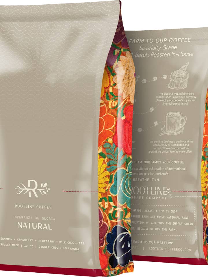 5 Pound Natural Roast Coffee for wholesale by Rootline Coffee Co.