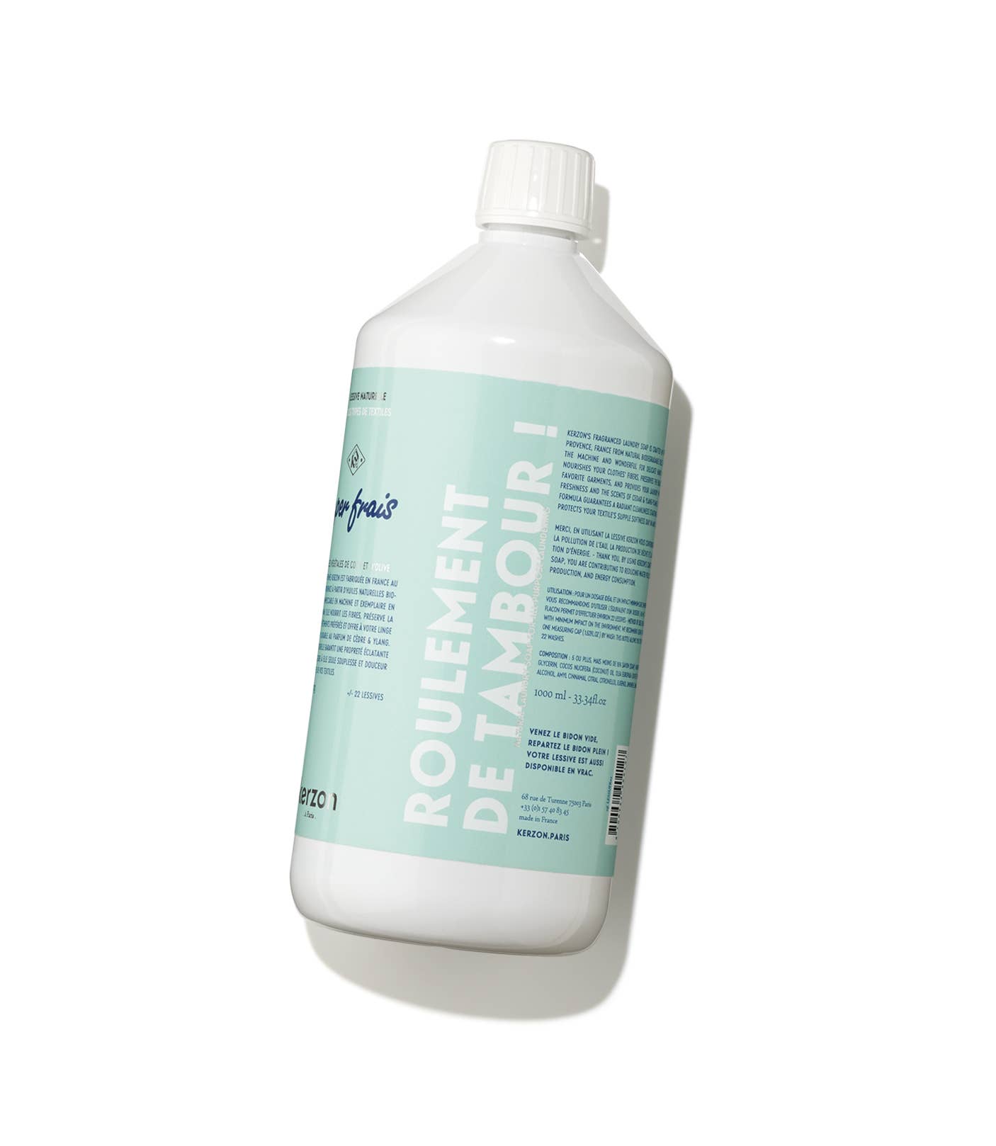 Kerzon - Vendita all'ingrosso Detersivi liquido per bucato - Sapone profumato per bucato Super Frais2