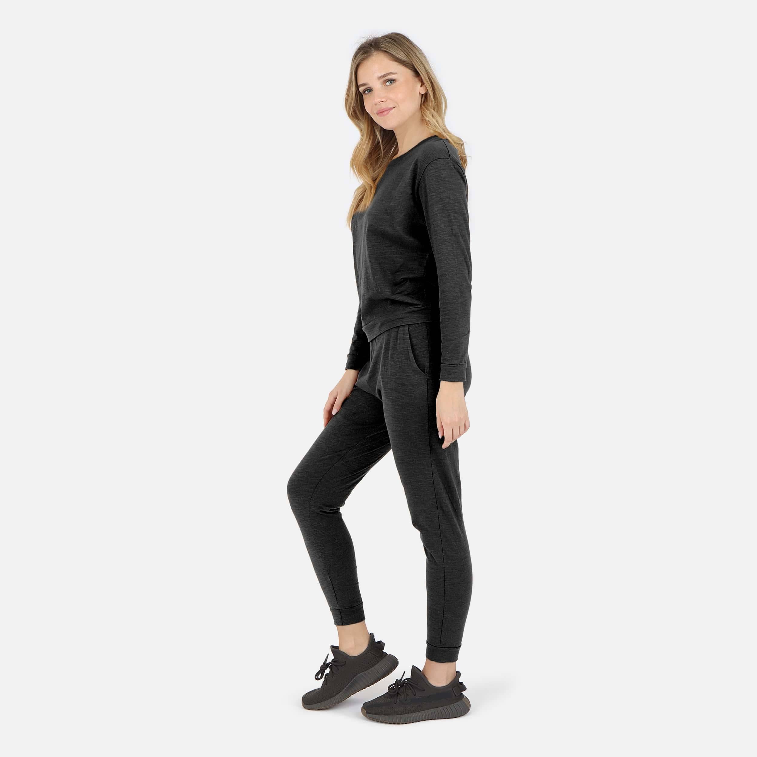 Lezat - Wholesale Athletic Sweatpants/Joggers - Women's - Tegan Organic Cotton Jogger Pant91
