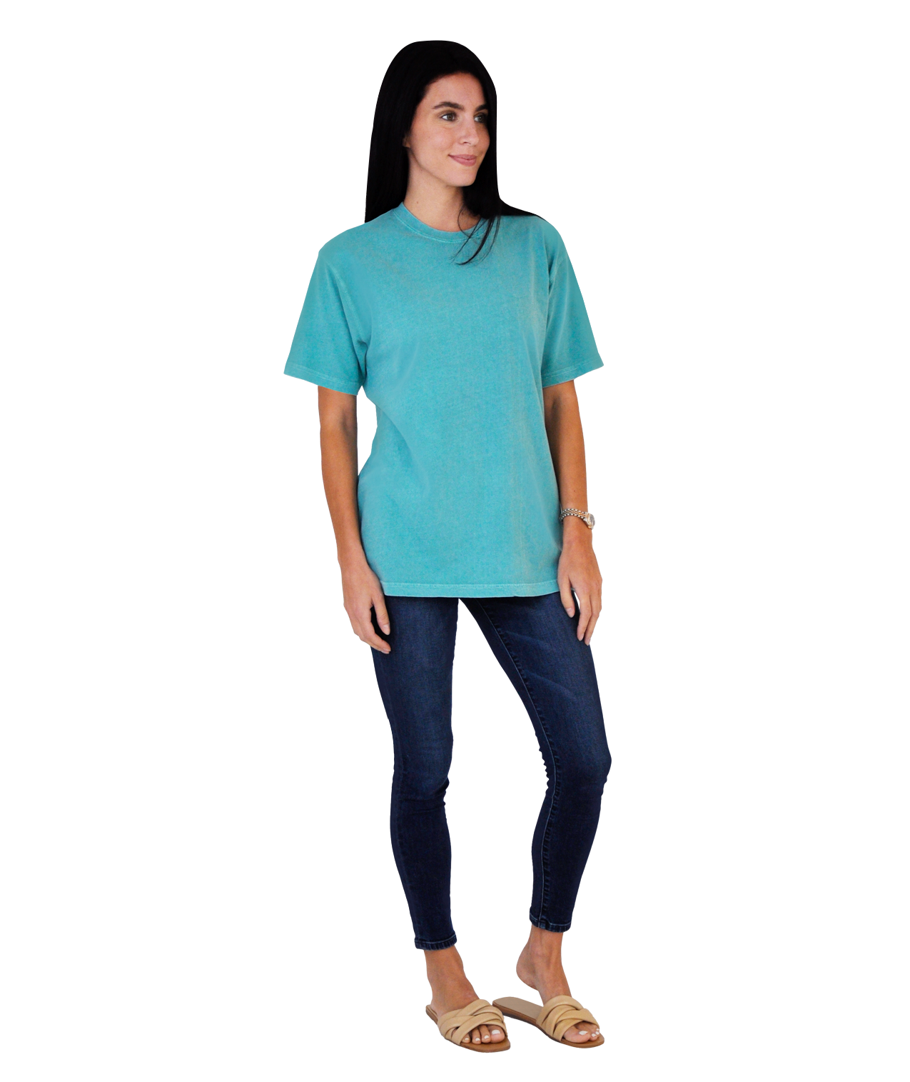 U.S. Apparel - Wholesale T-Shirt - Women's - Adult Garment Dyed T-Shirt21