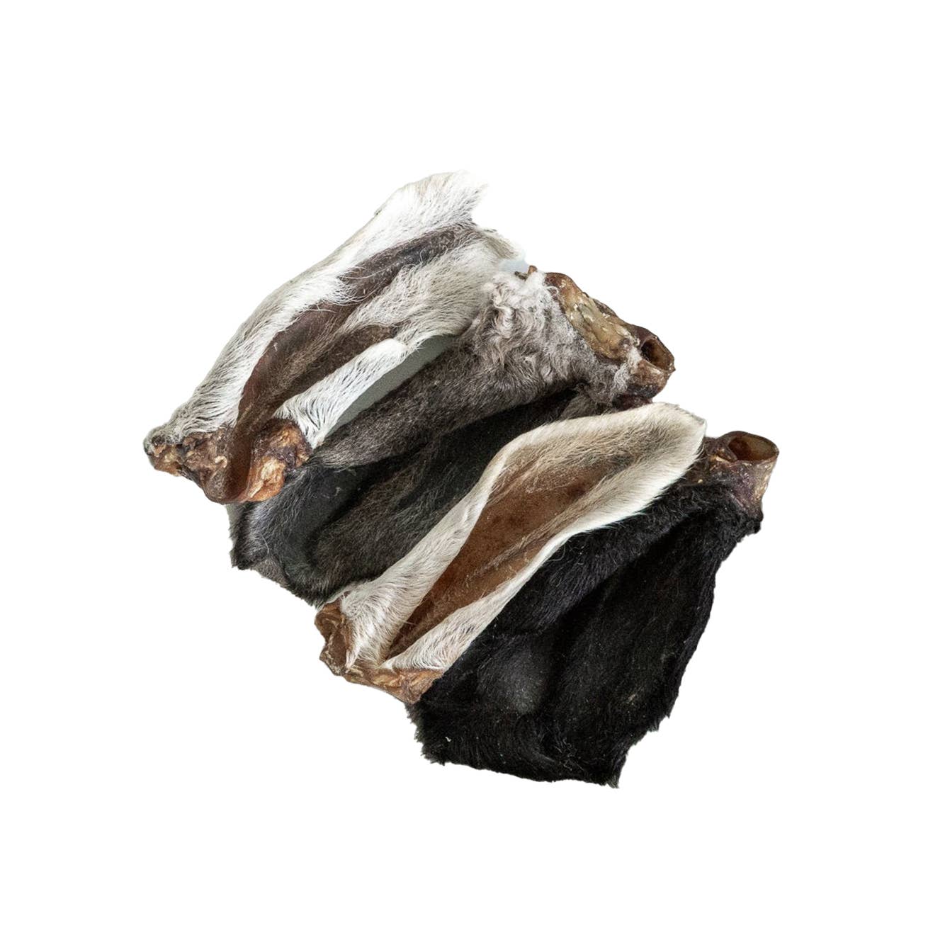 Wild n Fresh Treats - Wholesale Pet Treats - Dog - Dehydrated Lamb Ears (Fur-on)