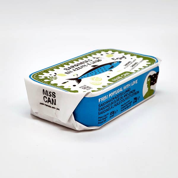 Miss Can - Wholesale Tinned Fish - Sardines In Olive Oil with Lemon1