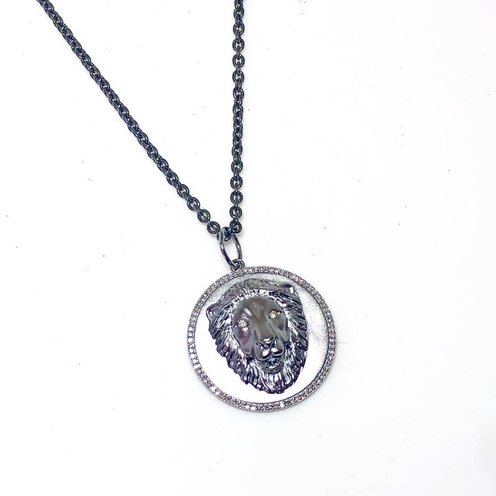 Lioness Necklace for wholesale by Pamela Bloom Jewelry