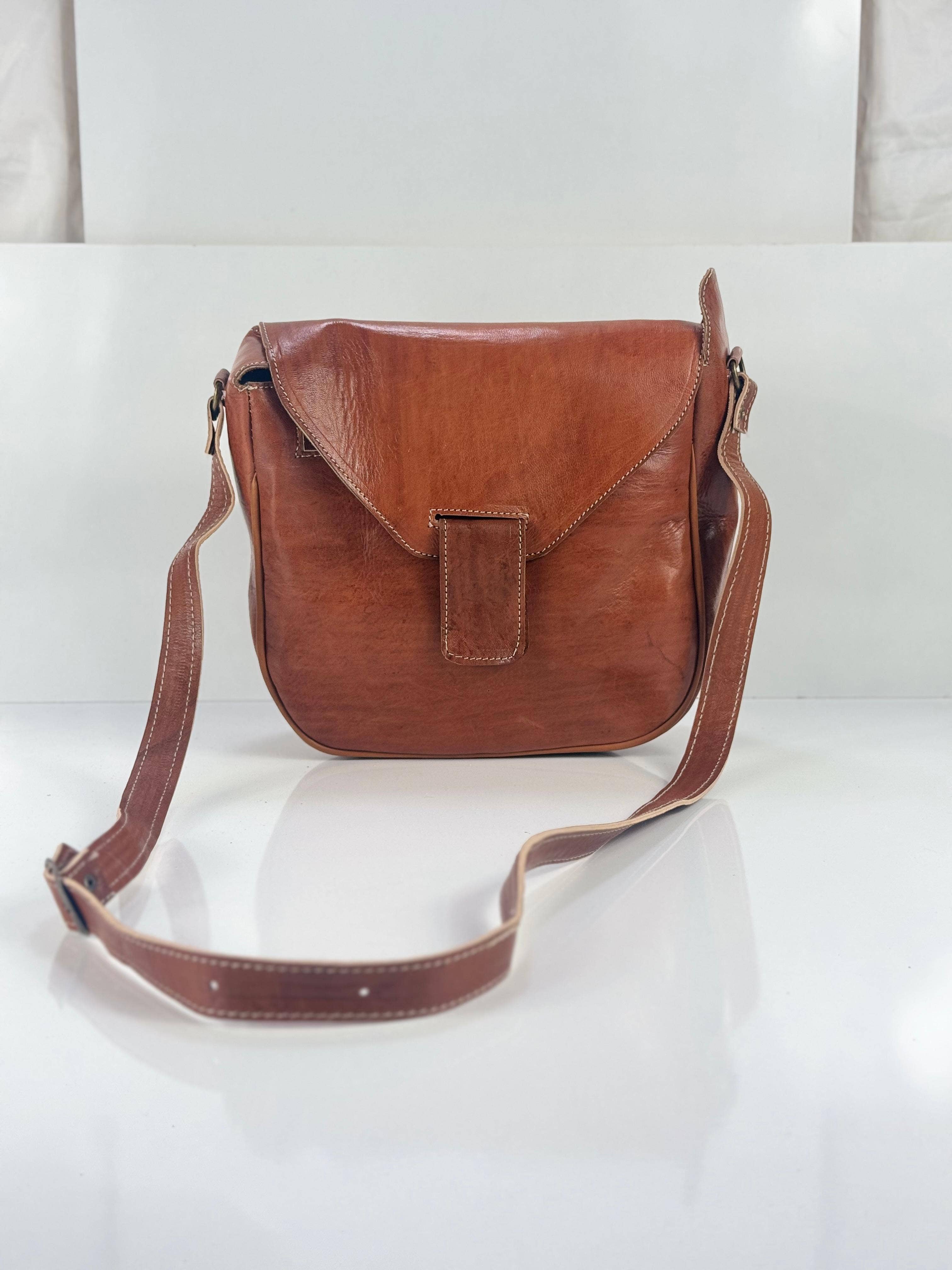 HandmadeBestSeller - Wholesale Crossbody Bag - Women's - Handcrafted Moroccan Leather Crossbody Bag5