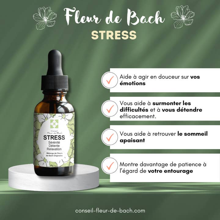 Conseil fleur de Bach - Wholesale Oral Supplement/Vitamin - Bach Flowers Stress