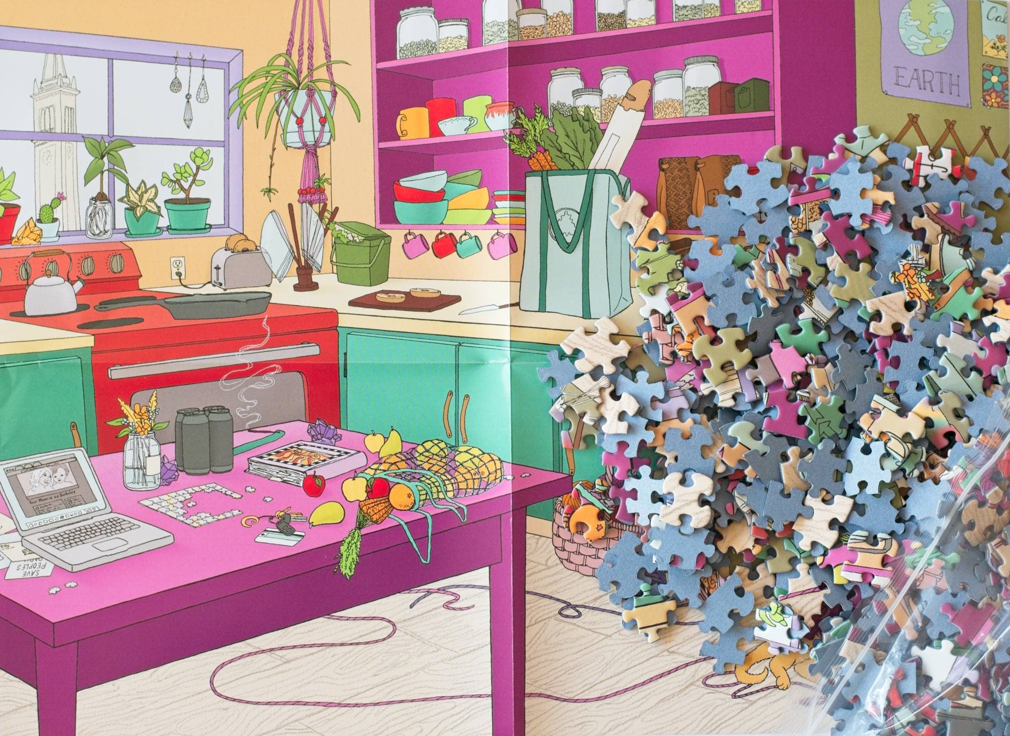 Oakland Puzzle Company - Wholesale Puzzle - Adult - Your Mom Is So Berkeley 1000-piece Puzzle1