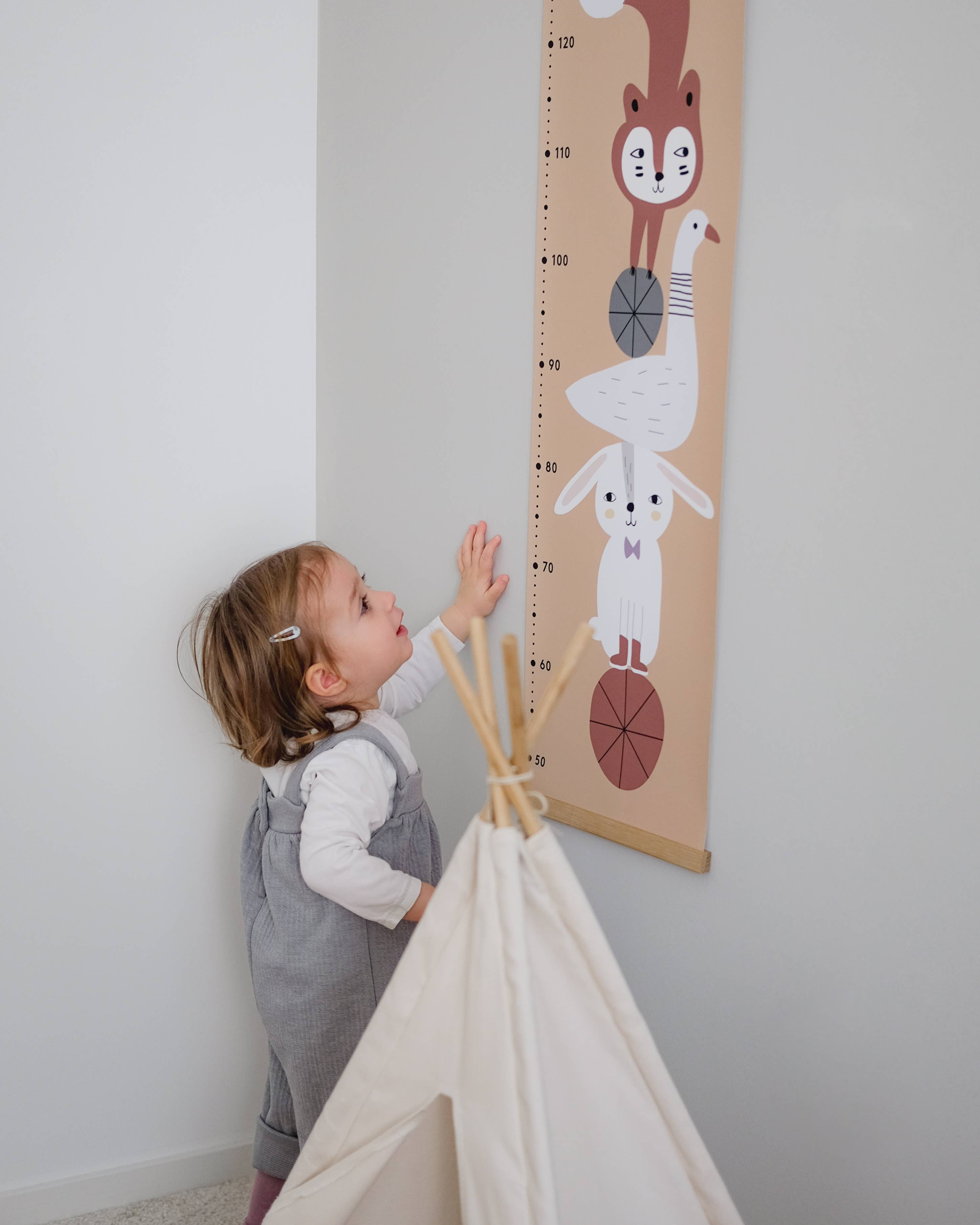 Little Otja - Wholesale Growth Chart - Kids & Baby - Animal Tower Growth Meter1