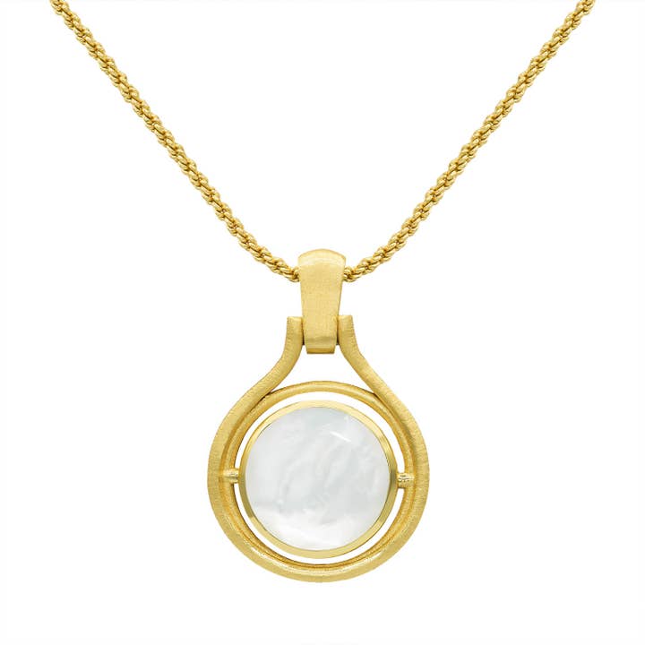 Marcia Moran - Wholesale Pendant/Charm Necklace - Roe Double Sided Necklace