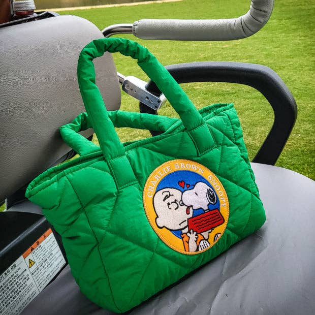 Little Light - Wholesale Shoulder Bag - Women's - Premium Snoopy Quilted Shoulder Bag