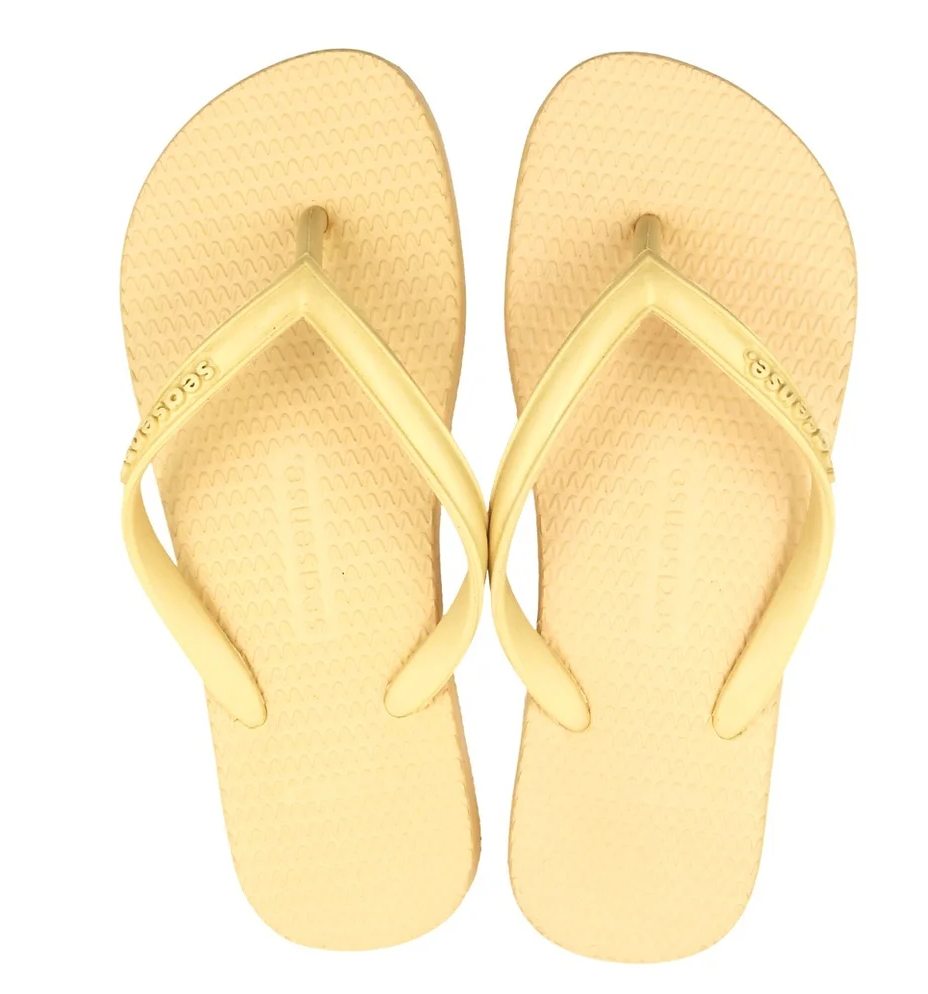 Sea Sense Flip Flops – wholesale Flip Flops – Women’s – Starfish Yellow For Her1