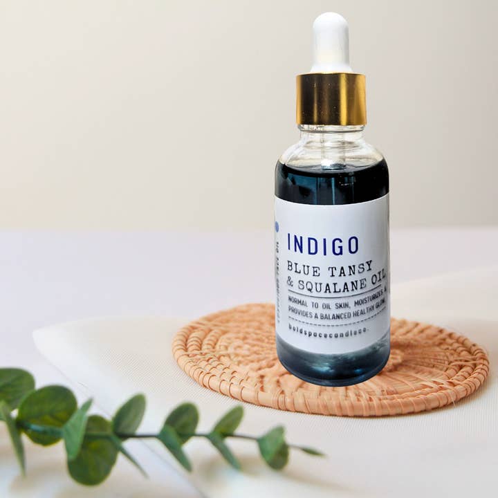 Indigo | Blue Tansy & Squalane Face Oil and other Purchase Wholesale blue tansy oil. Free Returns & Net 60 Terms on Faire trending on Faire.