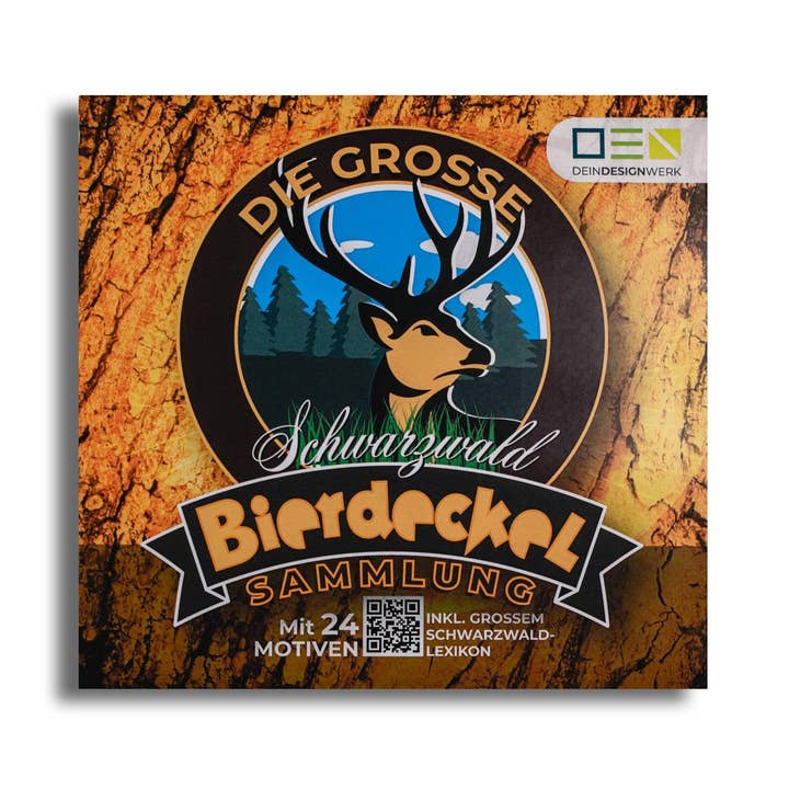 Black Forest beer mat drink coaster for wholesale by DeinDesignWerk GmbH