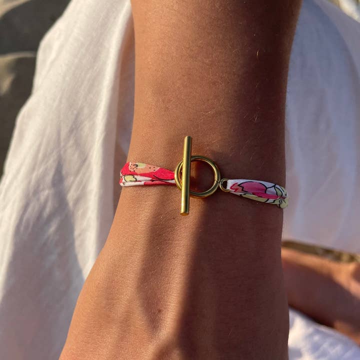 Perles & Pinpin - Vendita all'ingrosso Braccialetto con ciondolo/pendente - Bracciale con corda Liberty1