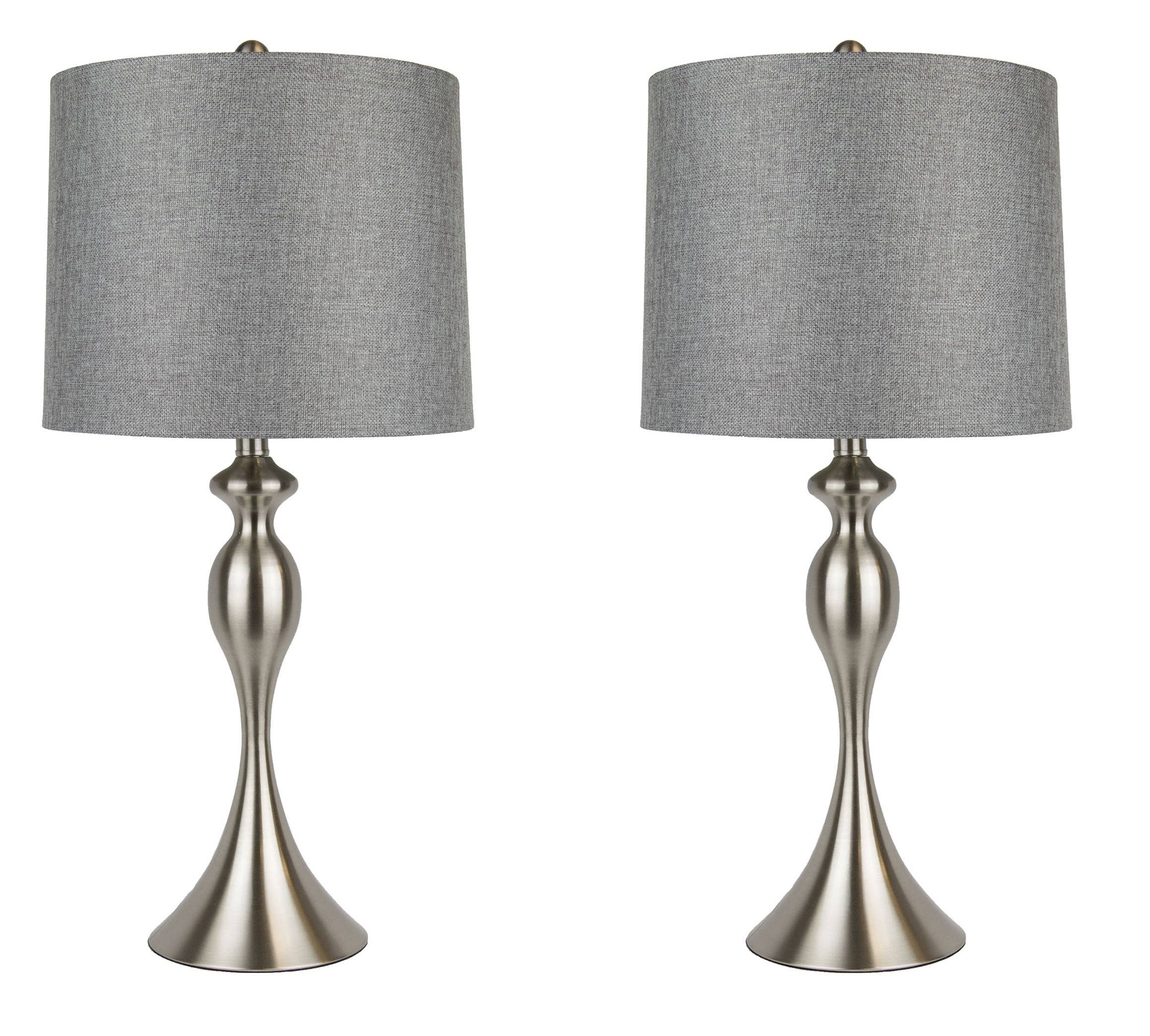 LumiSource and Grandview Gallery - Wholesale Accent/Desk Lamp - Ashland 27" Metal Table Lamps (Set of 2)30