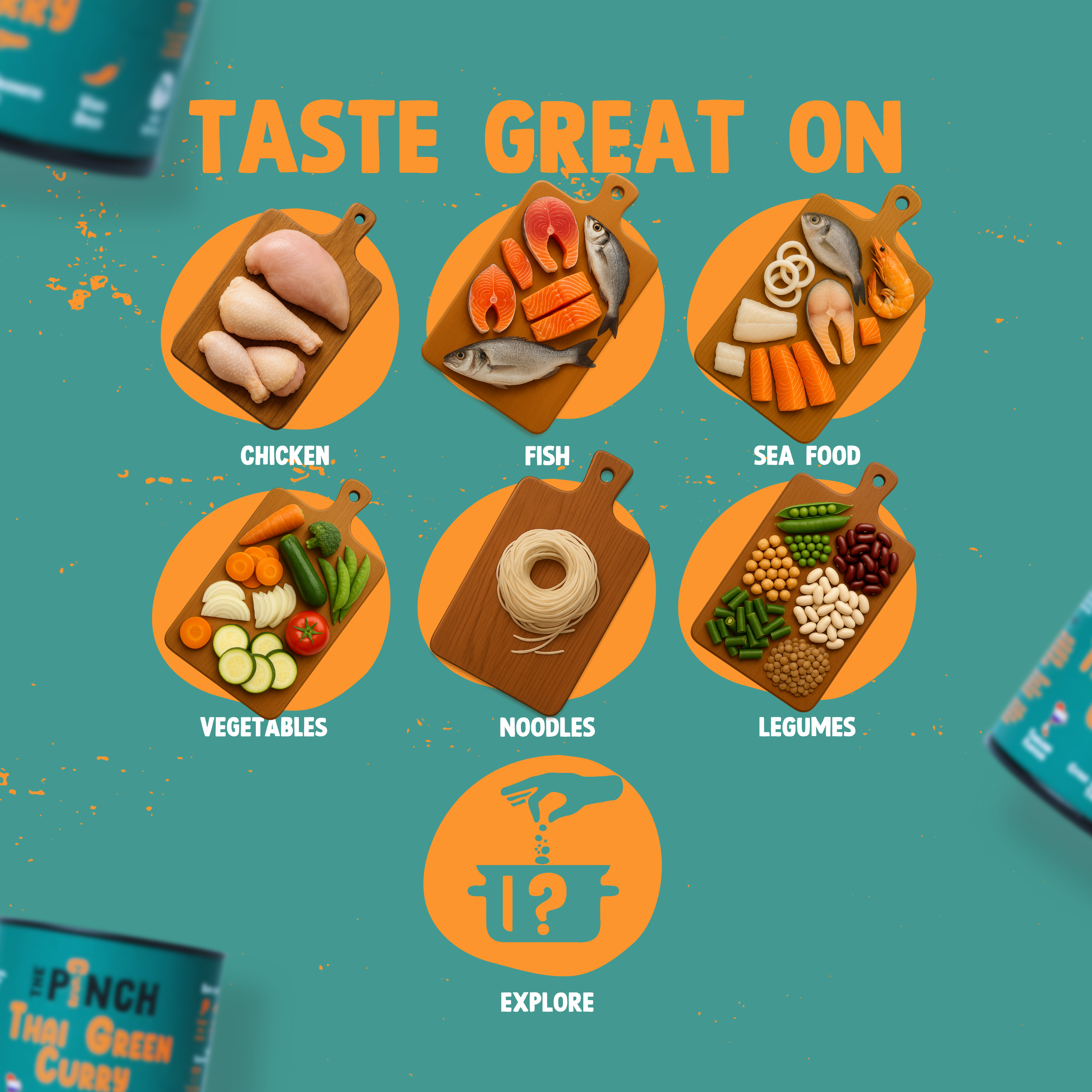 The Pinch - World Spice Blends – Großhandel Gewürzmischungen – Thailändisches Grünes Curry (Caril Verde) – 45 g3