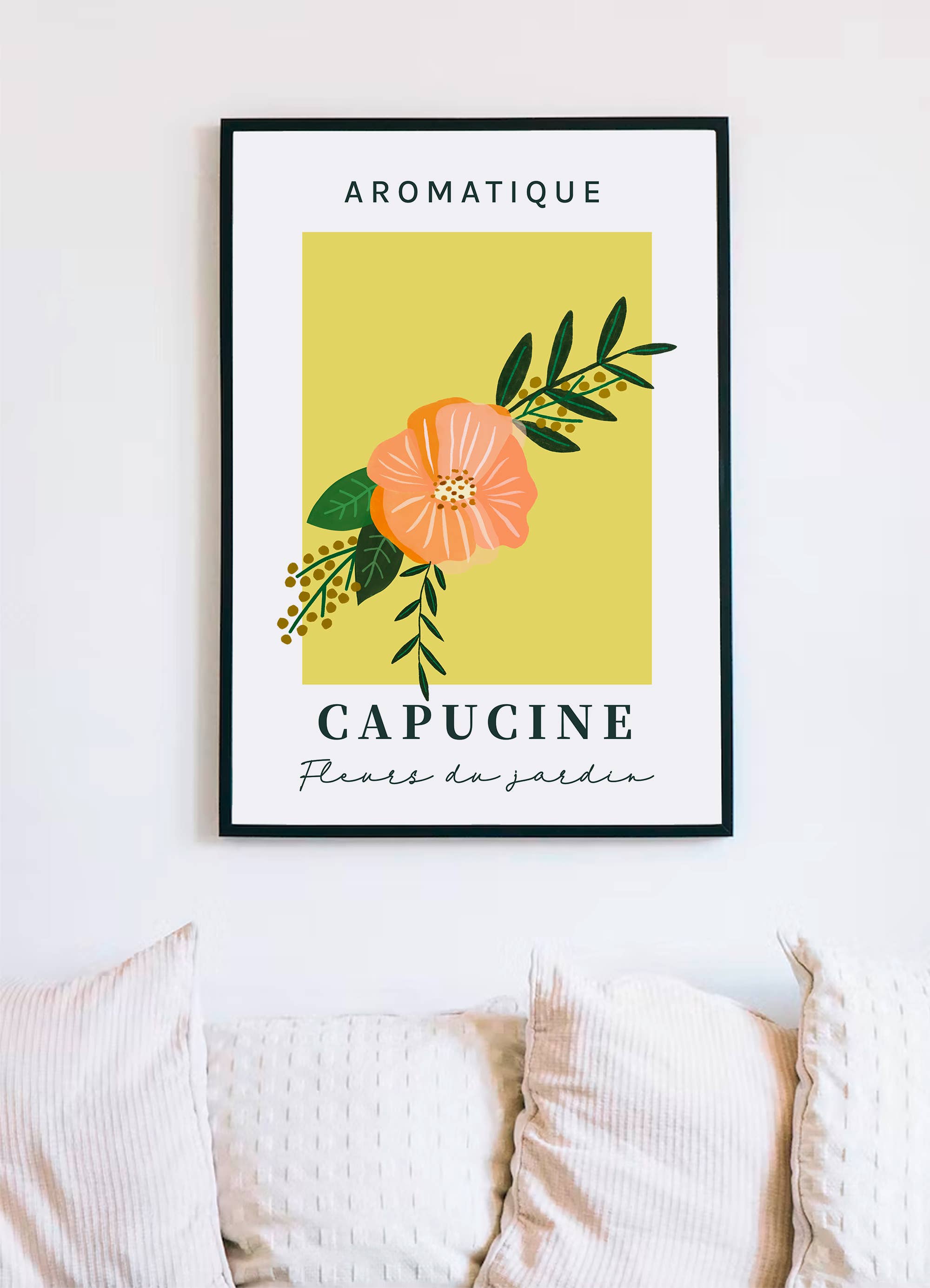 Graphijoy - Wholesale Poster - Nasturtium floral poster2