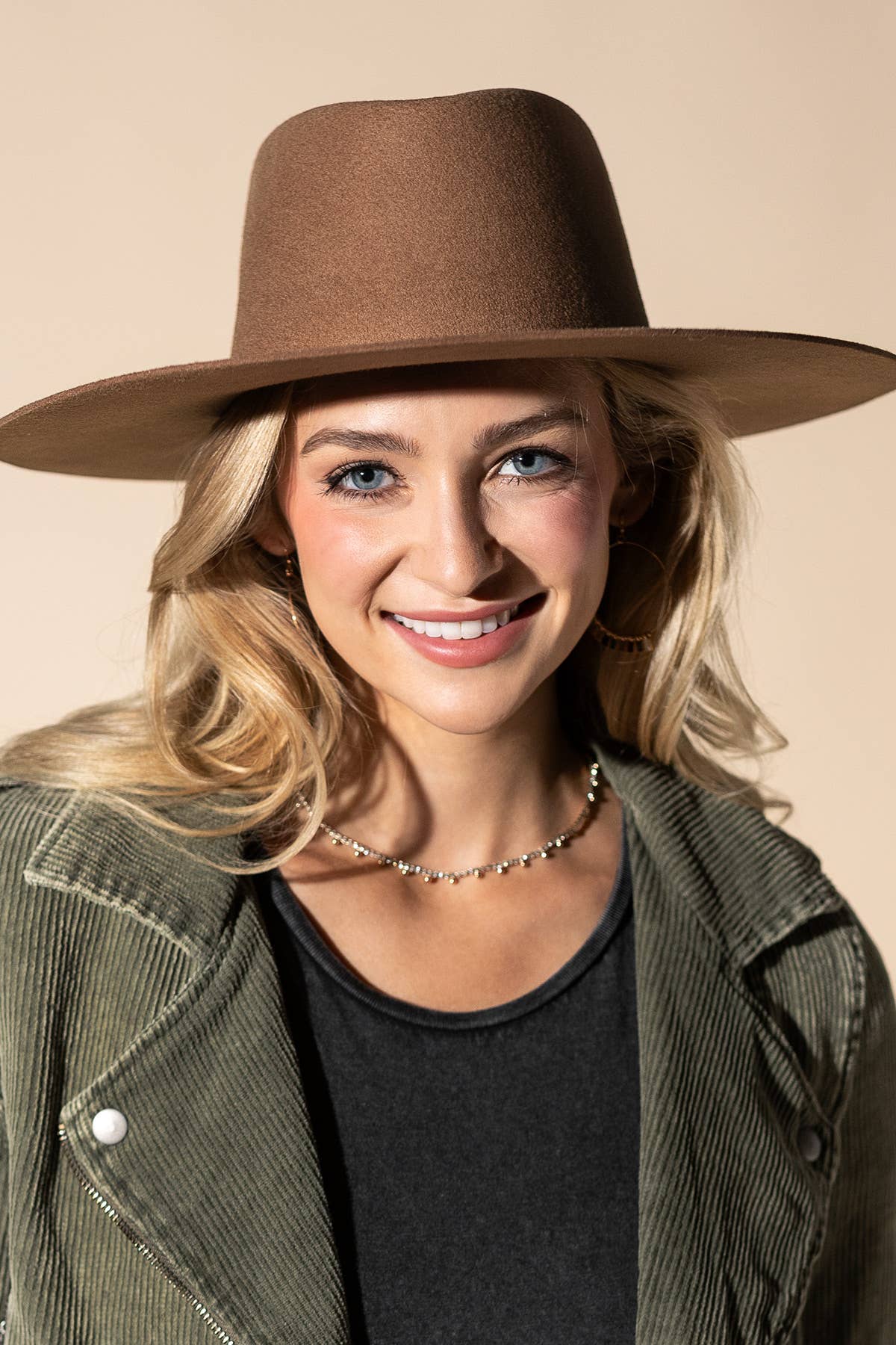 Urbanista - Wholesale Fedora - Women's - 100% Australian Wool Triangular Panama Hat-Blank4