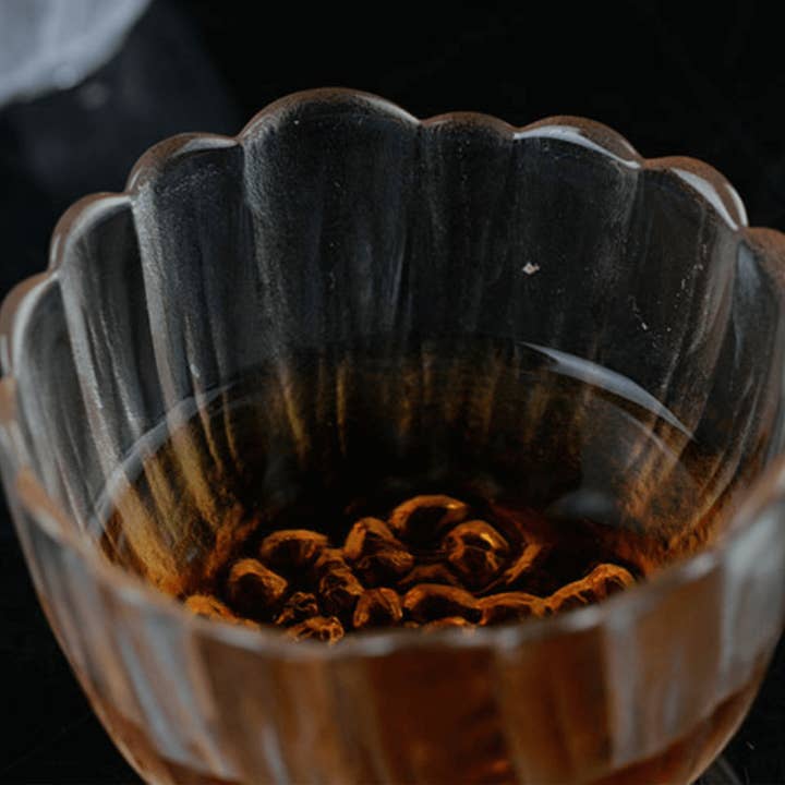 TsukiGlass - Vendita all'ingrosso Bicchieri da cocktail/superalcolici - Set di 4 bicchieri da whisky in cristallo giapponese Mizu