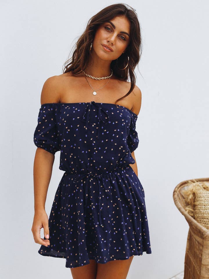 Rhodes Ready (White with Blue Spots Only) for wholesale by Jamie, My Love