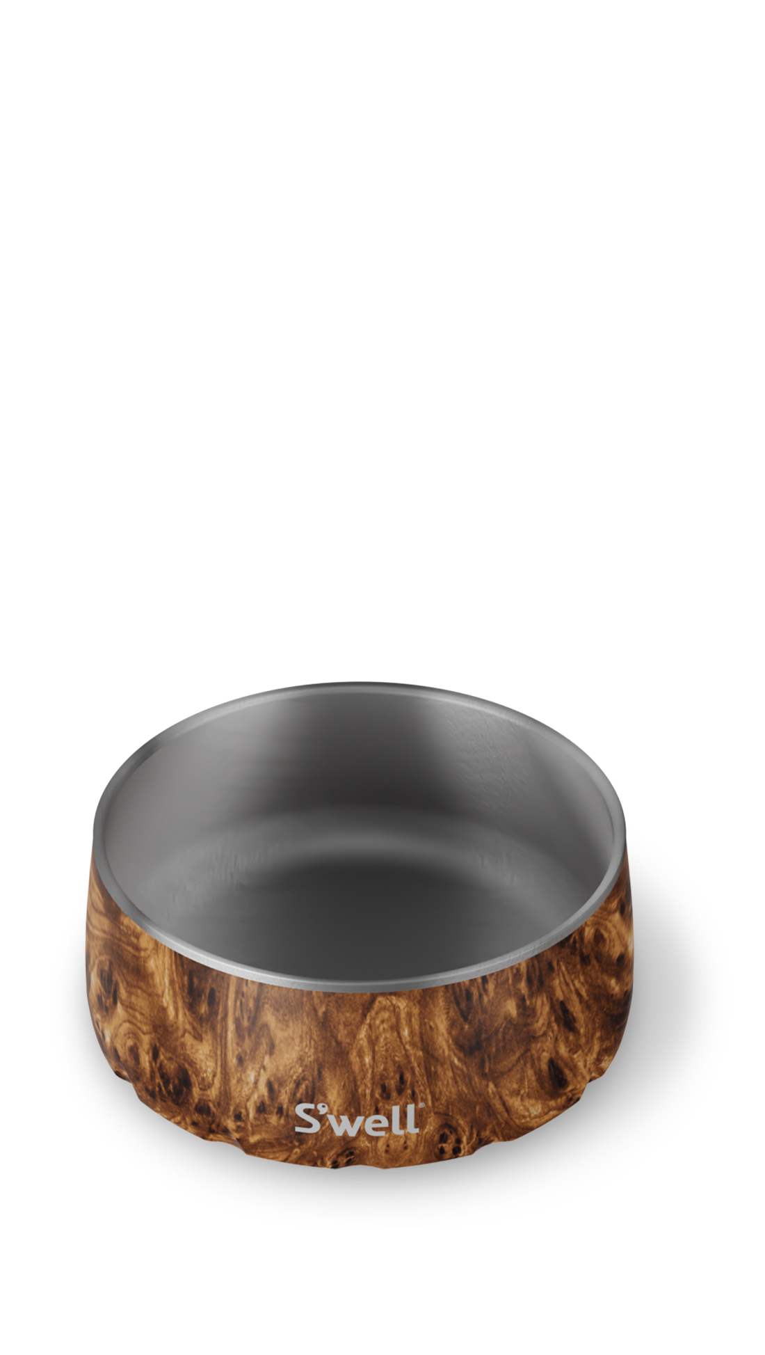 S'well - Wholesale Pet Bowl - Cat/Dog - 16oz Teakwood Pet Bowl1