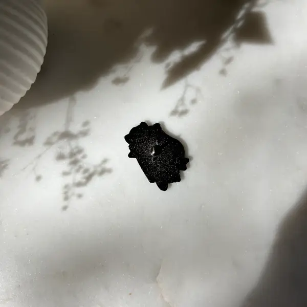 Lassoed Moon - Wholesale Lapel Pin/Button - Pasta Lover's Enamel Pin4